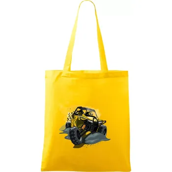 ATV bugina žlutá - Taška bavlněná - 42 x 38 cm ( Žlutá )