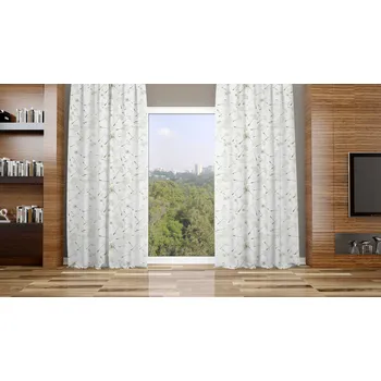 Orbytex Zatemňovací závěs hotový - chmýří zelené Rozměry: Š/V 145x150 (1ks), Vršek závěsu: ŘASÍCÍ STUHA