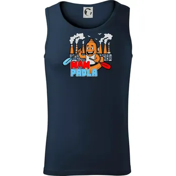 Mám pádla - Tílko pánské Core - XL ( Námořní modrá (velmi tmavá - téměř černá) )