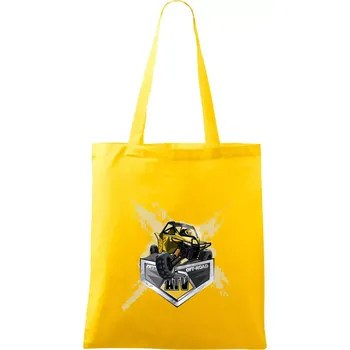 ATV Buggy splash - Taška bavlněná - 42 x 38 cm ( Žlutá )