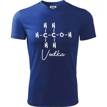Chlapecké tričko Barová chemie - vodka - Dětské triko sportovní (dresovina) - 122 cm/6 let ( Královská modrá )