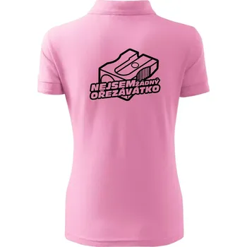 Ořezávátko - Polokošile dámská Pique Polo - L ( Růžová )
