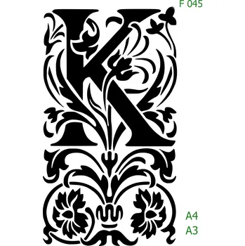 Šablona F 045 - A4 , Lepící fólie