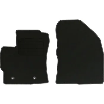 autokoberec Velurové autokoberce s upevněním v sadě Edecor