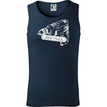 Jsem kutil - Tílko pánské Core - XL ( Námořní modrá (téměř černá) )