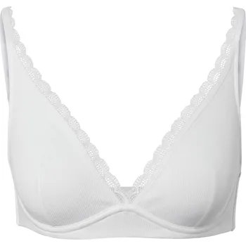 Dámské spodní prádlo 703324 - Tchibo - Měkká podprsenka ze žebrovaného materiálu - pro ženy - vel. 75A - barva: bílá