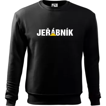 Chlapecké tričko Jeřábník nápis - Mikina Essential dětská - 146 cm/10 let ( Černá )