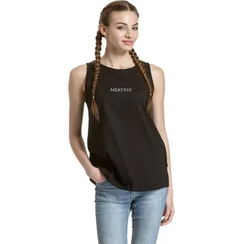 Dámské Tílko Meatfly Hailey 2025 Black/White L
