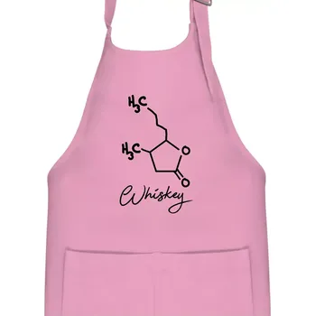 Kuchyňská zástěra Barová chemie - whiskey - Dětská zástěra na vaření - Univerzální velikost ( Růžová )
