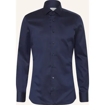 Pánská košile 1863 By Eterna Pánská Košile Slim Fit, tmavě modrá, 38