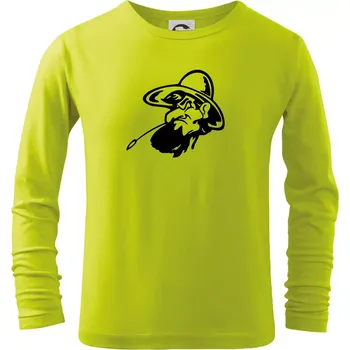 Dětská móda Zapšklý farmář - Triko dětské Long Sleeve - 122 cm/6 let ( Limetková )