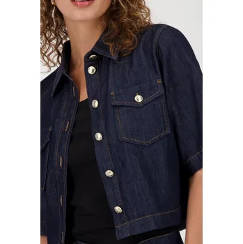 Dámské sako Džínová bunda Monari 808755 Velikost: 40