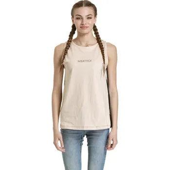 Dámské Tílko Meatfly Hailey 2025 Tapioca/Black L