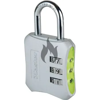 Master Lock 654EURD designový kombinační visací zámek - zelený