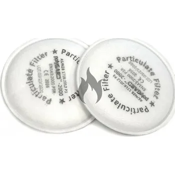 Univerzální čisticí prostředek Filtry na polomasku PolyGARD 2000 P3 - 2 ks