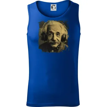 Albert se sluchátky - Tílko pánské Core - 2XL ( Královská modrá )