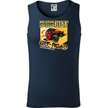 Desert offroad adventure - Tílko pánské Core - XL ( Námořní modrá (velmi tmavá - téměř černá) )