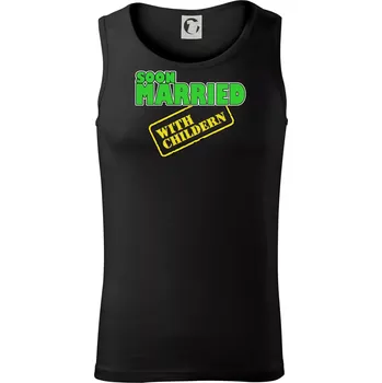 Soon married with childern - Tílko pánské Core - L ( Černá )