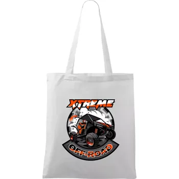 ATV XXX - Taška bavlněná - 42 x 38 cm ( Bílá )