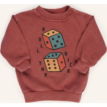 Pánská mikina Bobo Choses Mikina pro miminko, hnědá, 74