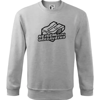 Ořezávátko - Mikina Essential dětská - 158 cm/12 let ( Světlešedý Melír )