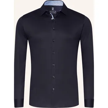 Pánská košile Desoto Pánská Žerzejová Košile Slim Fit, tmavě modrá, 44