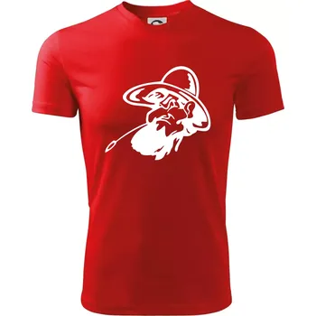 Zapšklý farmář - Dětské triko sportovní (dresovina) - 158 cm/12 let ( Červená )