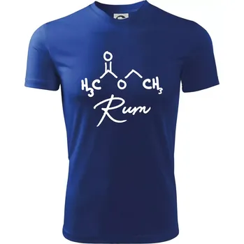 Barová chemie - rum - Dětské triko sportovní (dresovina) - 146 cm/10 let ( Královská modrá )
