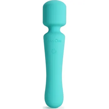 Vibrátor Masážní hlavice PlusOne Vibrating Wand modrá - s kupónem KUP15 cena 1104 Kč + extra diskrétní expedice