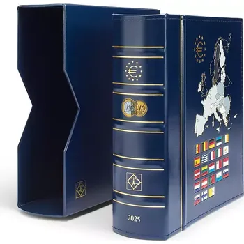 Leuchtturm Album na euromince - ročník 2025 v ochr. kazetě