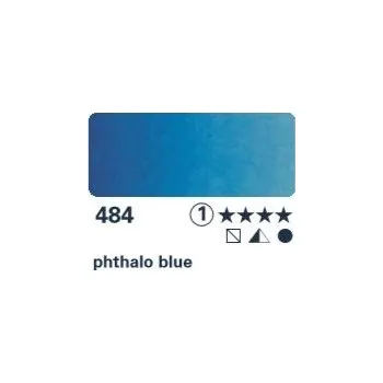 Vodová barva Akvarelová barva Horadam 1/2 – 484 phthalo blue (Akvarelová barva Horadam 1/2 – 484 phthalo blue)