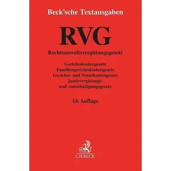 RVG [DE] (2024, Brožovaná, C.H. Beck)
