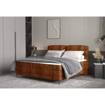 Postel Boxspring postel Wave NEW 160 × 200 + elektrické polohování