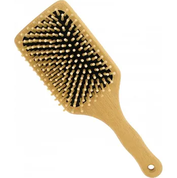 kartáč na vlasy Vlasový kartáč z FSC certif. bukového dřeva - se zakulacenými dřevěnými ostny - největší Förster´s