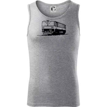 Vlak 152 - Tílko pánské Core - XL ( Tmavě šedý melír )