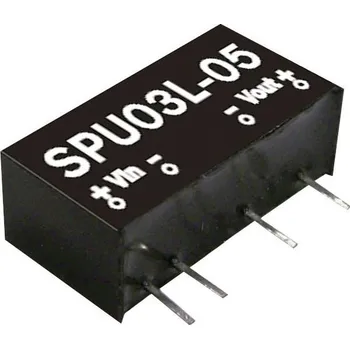 Měnič napětí MEAN WELL SPU03N-12 DC/DC měnič napětí 15 V 6 W Počet výstupů: 1 x Obsah 1 ks