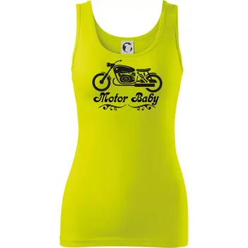 Dámské tričko Motor baby - Dámské tílko - XL ( Limetková )