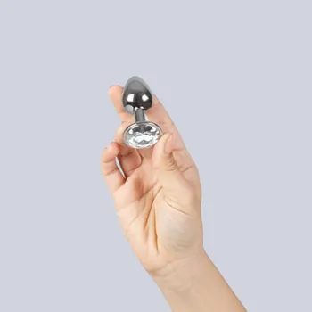 Anální kolík Kolík anální SECRET PLAY PLEASURE PLUG transparentní S - s kupónem KUP15 cena 320 Kč + extra diskrétní expedice