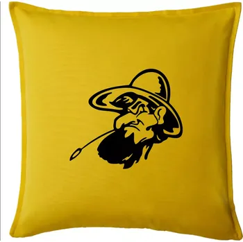 Polštář Zapšklý farmář - Polštář 50x50 - 50x50 - Pouze potah ( Žlutá )