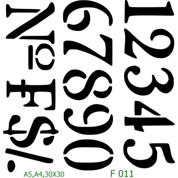 Šablona F 011 - 30 x 30 cm , Lepící fólie