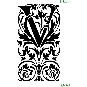 Šablona F 056 - A3 , Lepící fólie