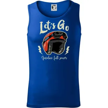 Moto let's go - Tílko pánské Core - L ( Královská modrá )