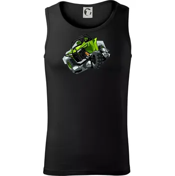 ATV bugina zelená - Tílko pánské Core - 2XL ( Černá )