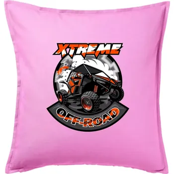 Polštář ATV XXX - Polštář 50x50 - 50x50 - Pouze potah ( Růžová )