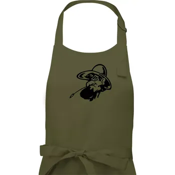 Kuchyňská zástěra Zapšklý farmář - Dámská zástěra na vaření - Univerzální velikost ( Khaki )