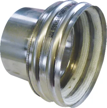 Kouřovod Převlečná nerezová redukce s těsněním ø 200/200mm