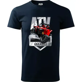 ATV garage - Triko extra velké (5-8XL) - 6XL ( Námořní modrá (velmi tmavá - téměř černá) )