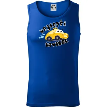 Nejlepší taxikář kreslený - Tílko pánské Core - XL ( Královská modrá )