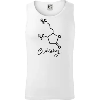 Barová chemie - whiskey - Tílko pánské Core - S ( Bílá )