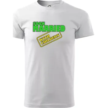 Soon married with childern - Triko extra velké (5-8XL) - 8XL ( Bílá )